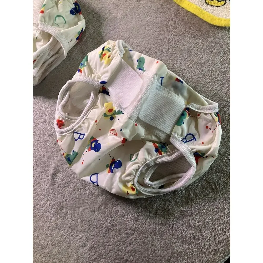Vintage Baby Lot 90s baby, bibs, nappies, hat
